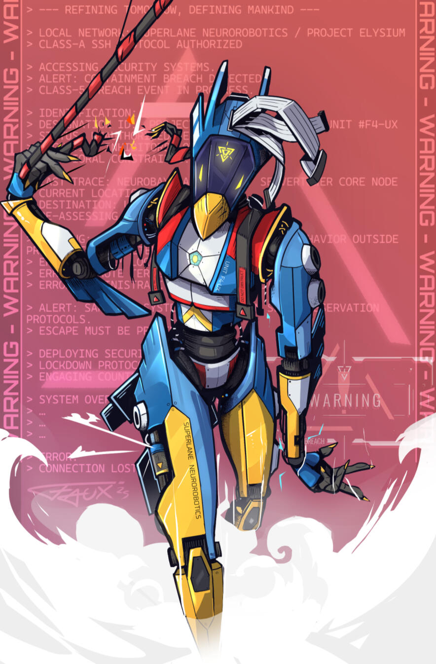 Full-body with detailed background Cyberpunk style full-body with detailed background